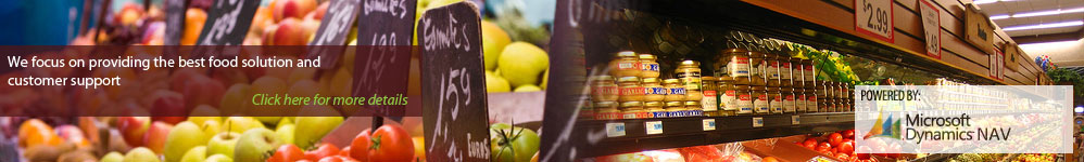 Microsoft Business Solutions NAV powered food ERP software